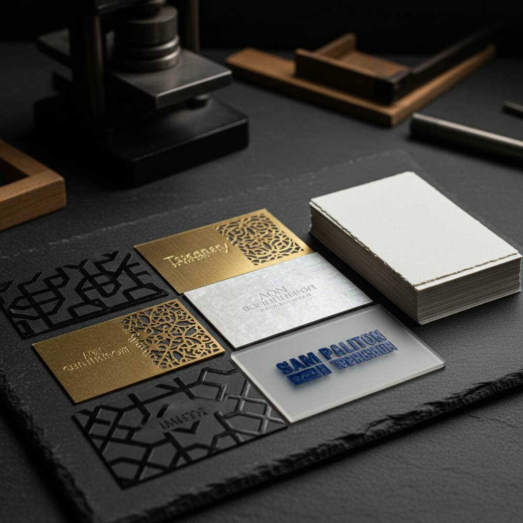 Specialty Cards, Premium Finishes, and Unique Materials