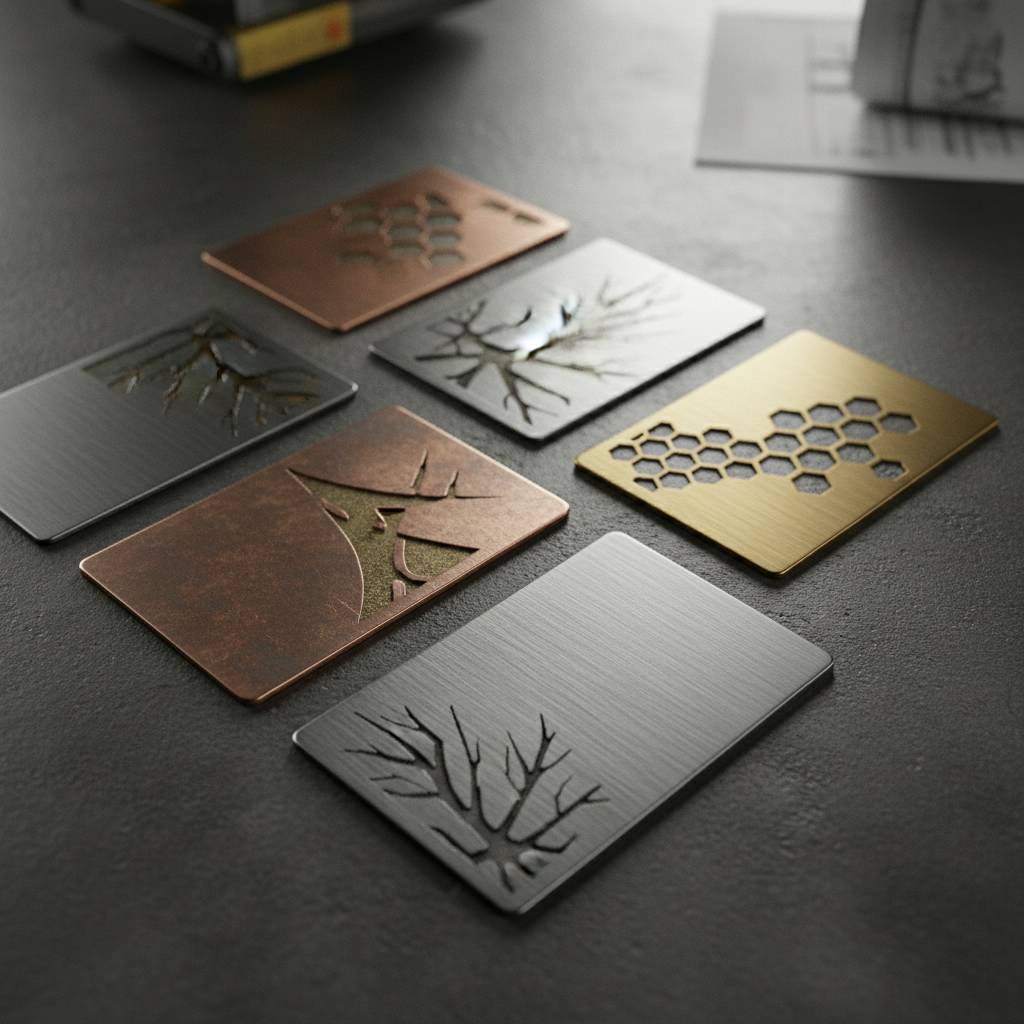 Custom Metal Business Cards
